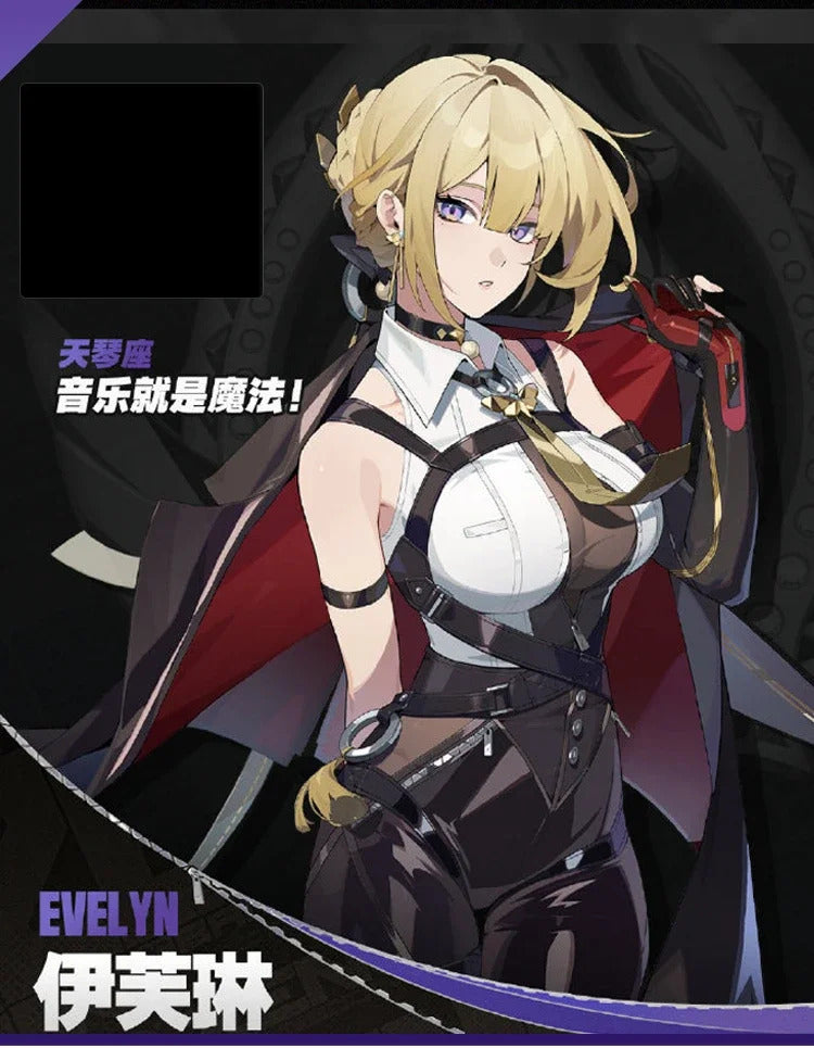 Game Zenless Zone Zero Evelyn Chevalier Cosplay Costume Uniform Halloween Carnival Party Christmas Play Role Clothes Clothing