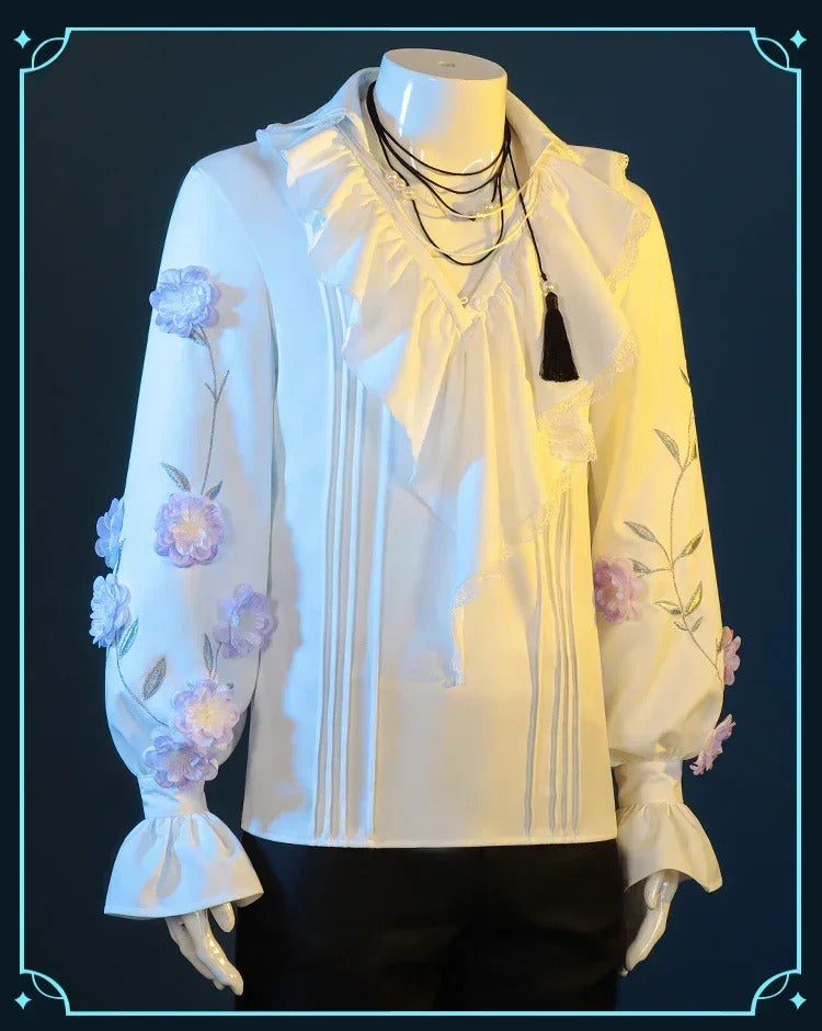 Game Love and Deepspace Xavier Cosplay Costume Lost Flower Hue Uniform Halloween Carnival Party Christmas Play Role Clothes