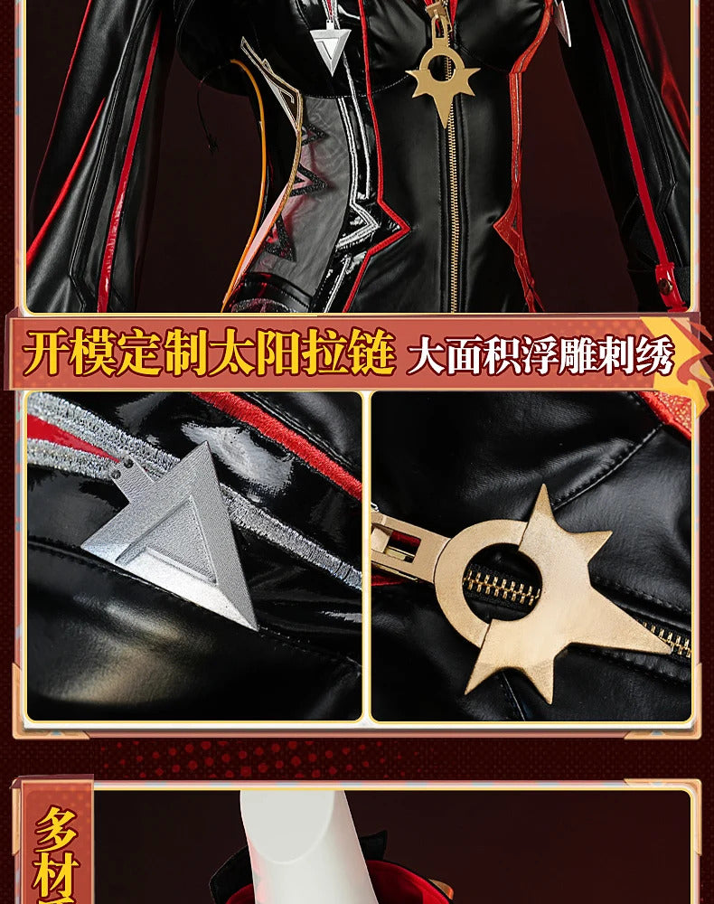 Shusheng Genshin Impact Mavuika Pyro Archon Cosplay Costume Cos Game Anime Party Uniform Hallowen Play Role Clothes Clothing