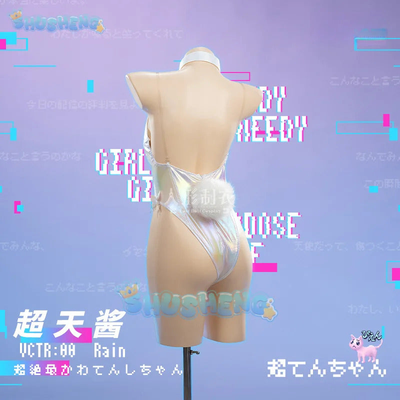 Game NEEDY GIRL STREAMER OVERDOSE KAngel/Ame-Chan Cosplay Costume Rabbit Girl Outfit Halloween Carnival Party Clothing