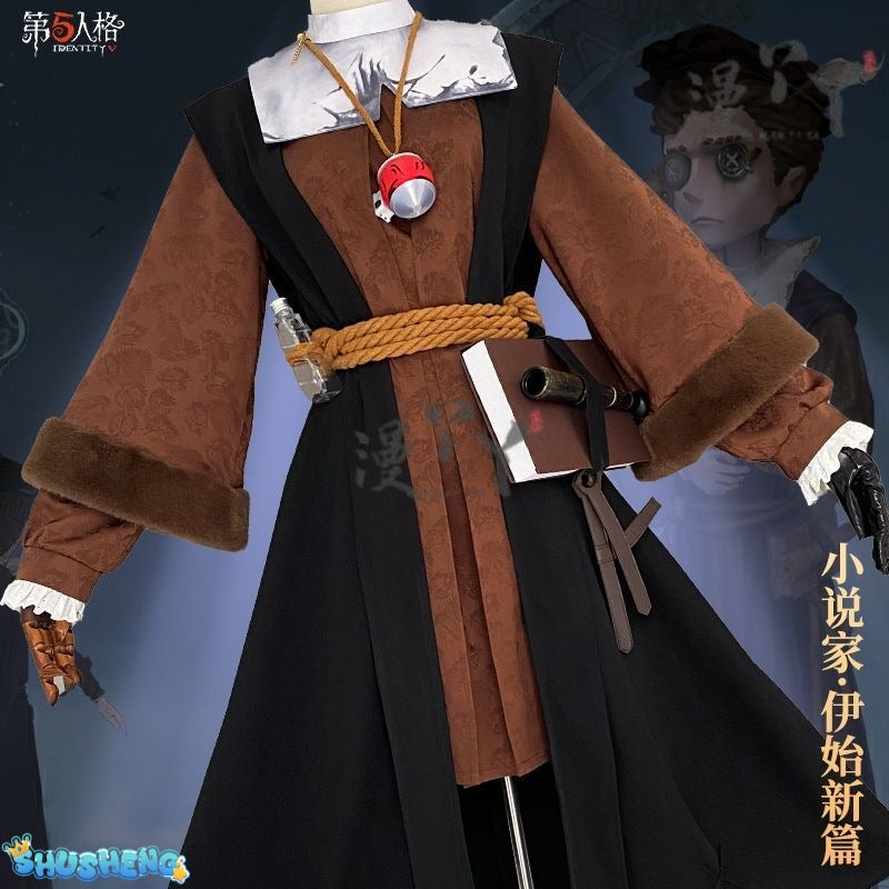 Orpheus Novelist Game Identity V Cosplay Starting a new chapter Costume Halloween New Uniform Accessories Props Fashion Set