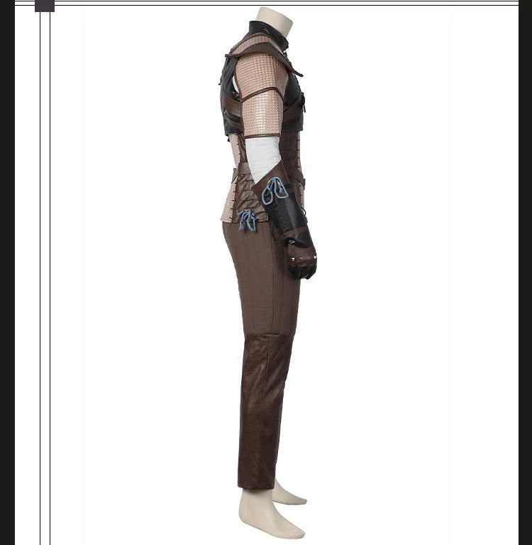 Witcher 3:Wild Hunt Geralt Cosplay Geralt of Rivia Costume Men Vest pants jacket armor belt gloves full set Halloween uniform