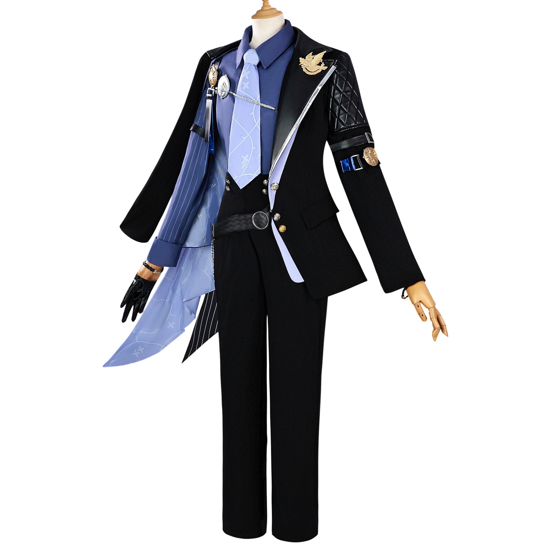 Zenless Zone Zero Hugo Vlad Cos Costume Game Men Cosplay Costumes Full Set