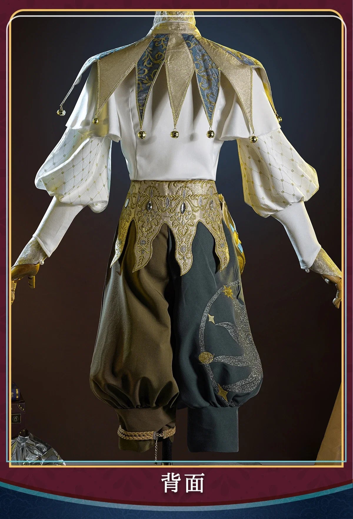 Game Identity ⅤJoker Weeping Clown Cosplay Costume The Extinguished Sun Uniform Halloween Carnival Party Play Role Clothing