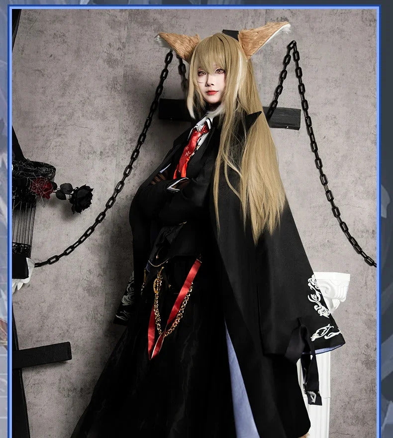 Arknights Vulpisfoglia Cosplay Costume Uniform Halloween Carnival Party Christmas Play Role Clothes Clothing for Women