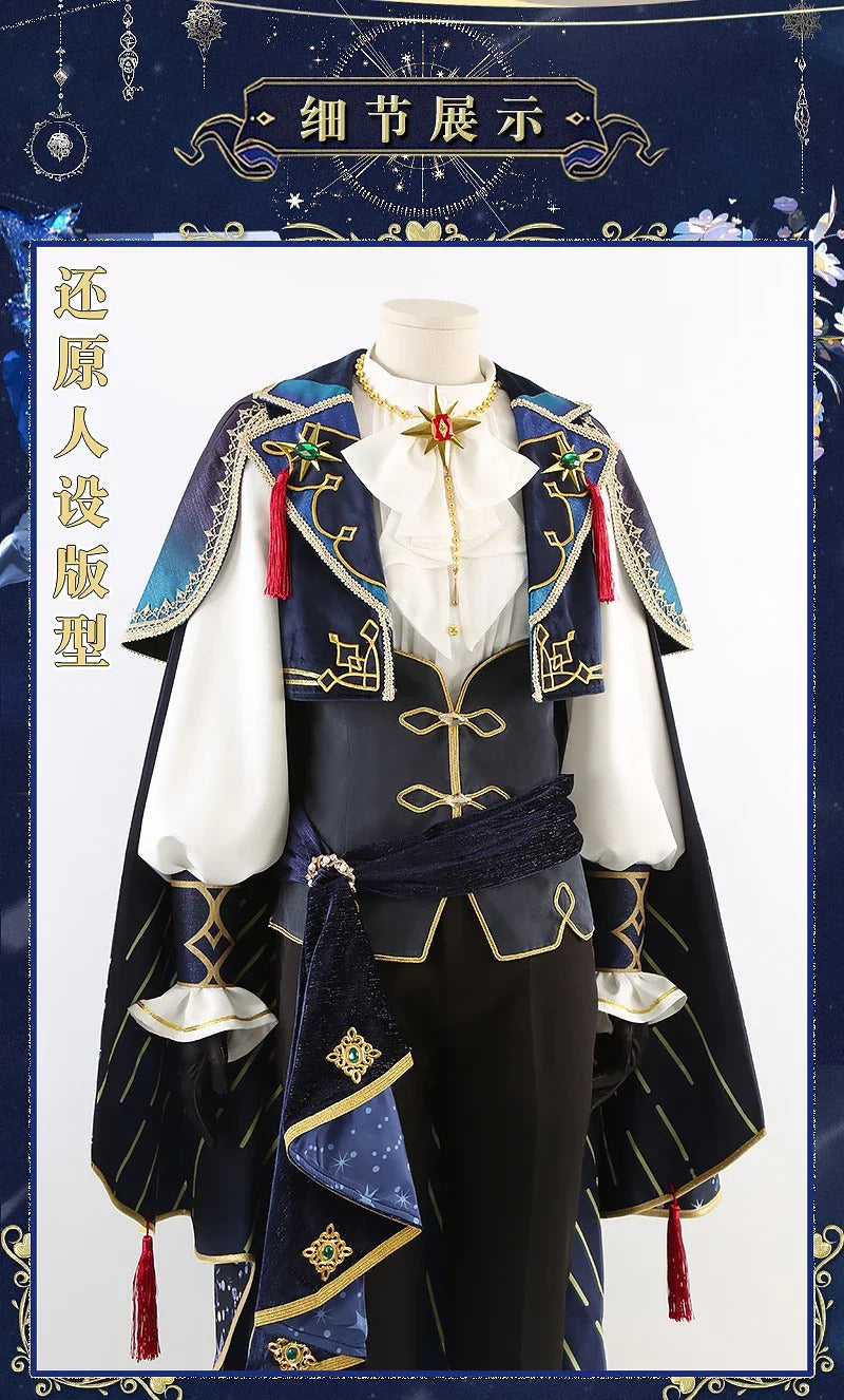 Ensemble Stars Starry Symphony Kagehira Mika Itsuki Shu Cosplay Costume Uniform Halloween Carnival Party Christmas Play Role
