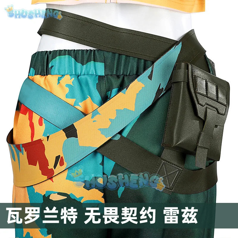 Shusheng Valorant Raze Cosplay Costume Uniform Halloween Carnival Party Christmas Play Role Clothes Clothing for Women