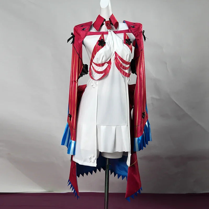 Shusheng-N Game Wuthering Waves Carlotta Montelli Cosplay Costume Women sexy dress uniform Halloween carnival sweet accessories prop set