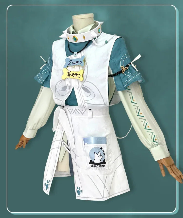 Shusheng Nu: Carnival Garu Cosplay Costume The Light Of Destiny Uniform Halloween Carnival Party Christmas Play Role Clothing
