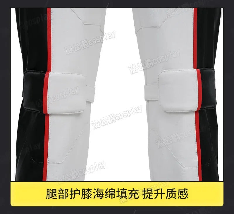 Movie Superhero Mister Terrific Cospaly Costume Adult Men's Woman Halloween Fantasy New Uniform Shoes Coat Pants Belt Glove Set