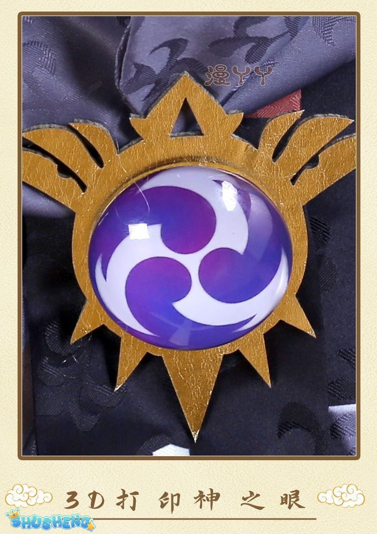 Anime Game Genshin Impact Razor Genshin Cosplay Costume Necklace Uniform Anime Halloween Party Outfit Full Sets