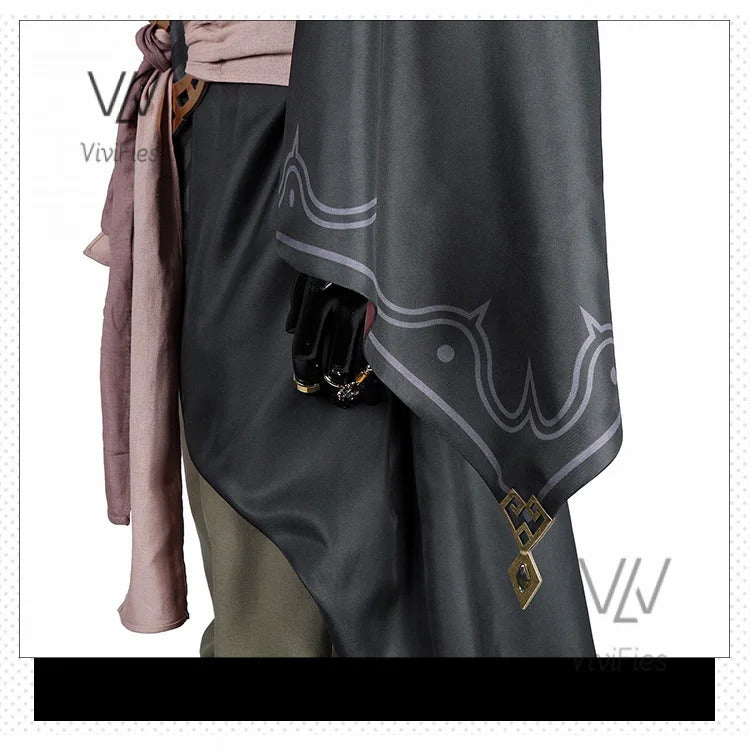 New Game Ganondorf Tears of the Kingdom Cosplay Costume Character Uniform Halloween Carnival Costume Complete Set Men Suit