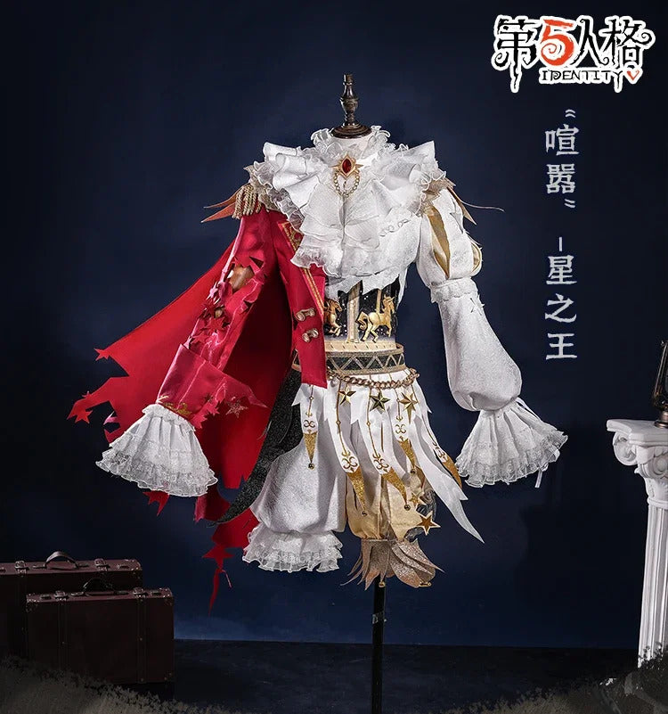 Identity V Mike Morton King Of The Noisy Stars Cosplay Costume Uniform Halloween Carnival Party Play Role Clothes Clothing
