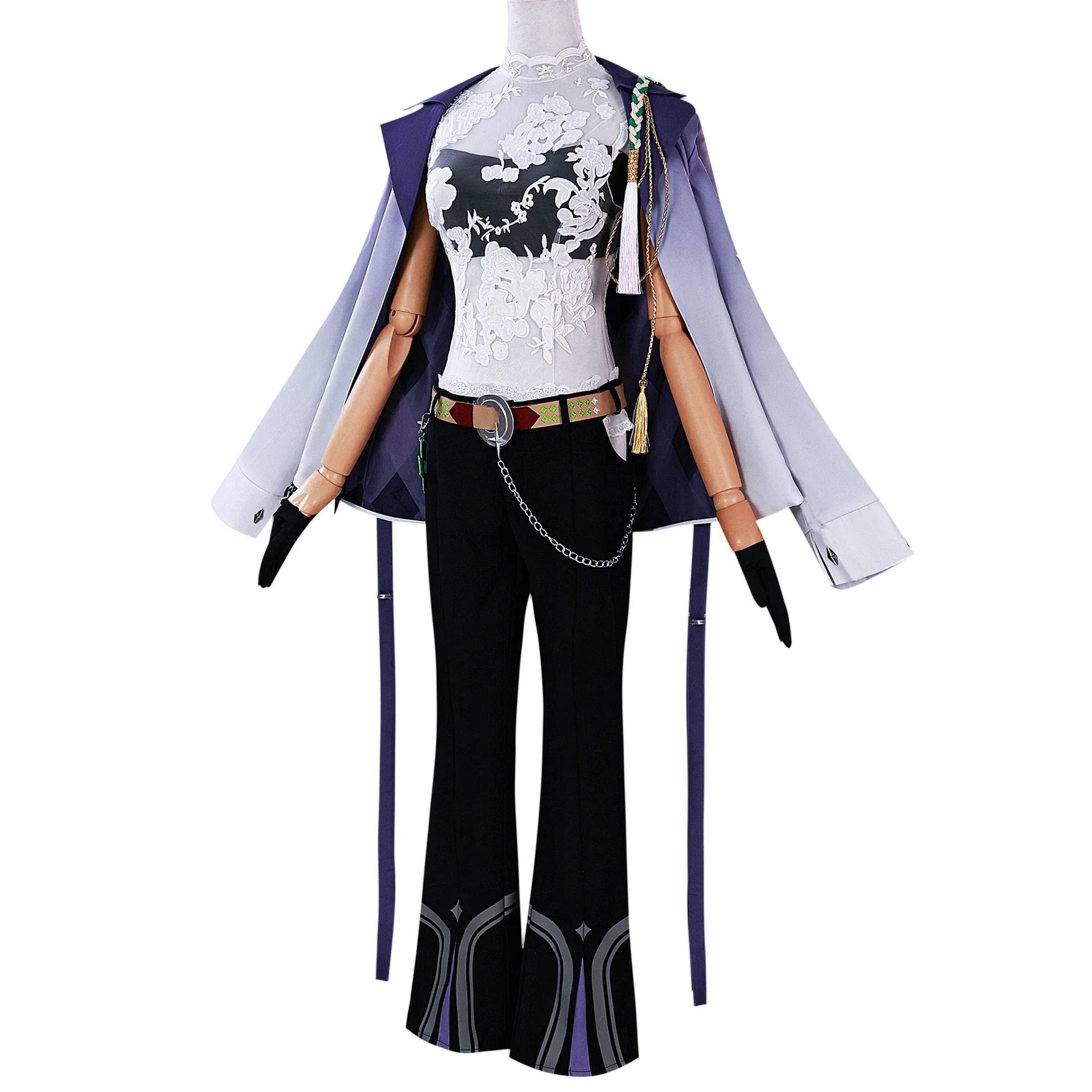 Zani Carlotta Cosplay Costume Game Wuthering Waves Uniform Halloween Carnival Party Christmas Play Role Clothes Clothing