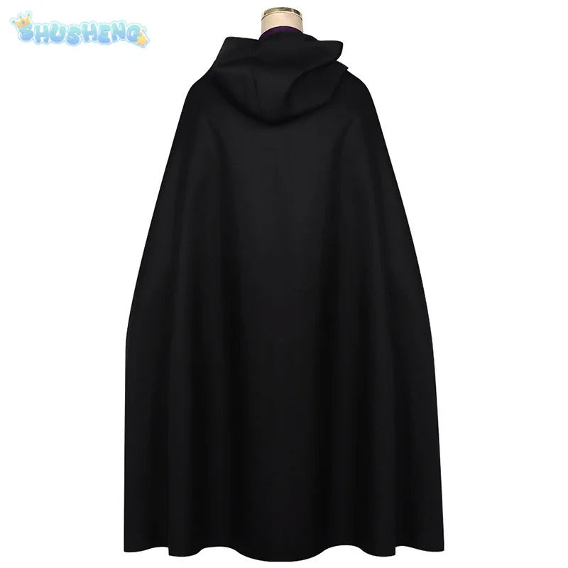 Anime dan da Dan Ayase Seiko cosplay costume coat, dress, cloak, glasses, earrings, uniform Halloween Party woman complete set