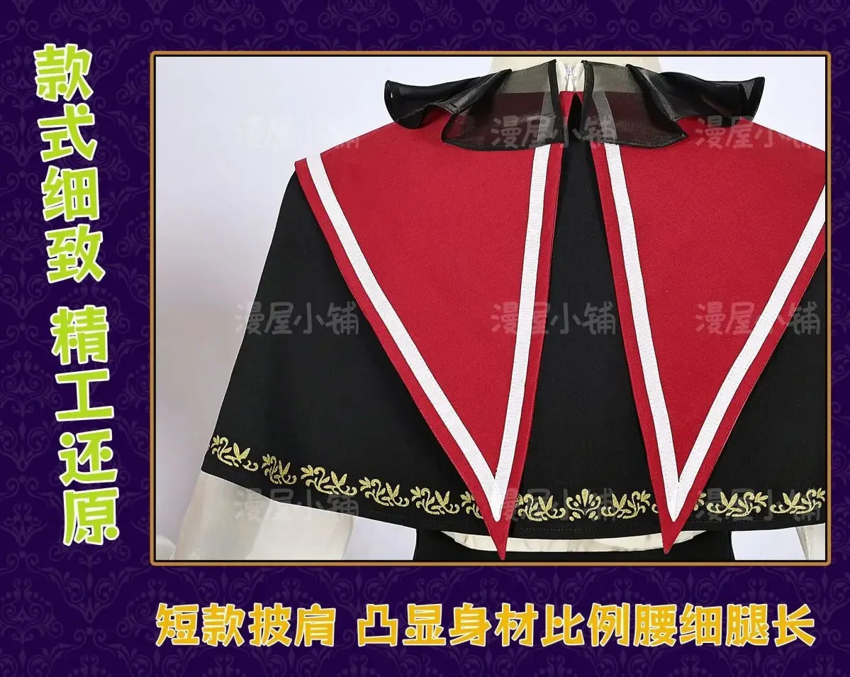 BanG Dream Ave Mujica Mortis Wakaba Mutsumi Cosplay Costume Uniform Halloween Carnival Party Christmas Play Role Clothing