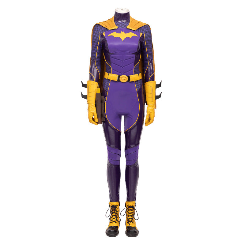 Game Gotham Knights Batgirl Cosplay Costumes Woman Superhero Zentai Suit Halloween Bodysuit Adults Outfit Jumpsuit
