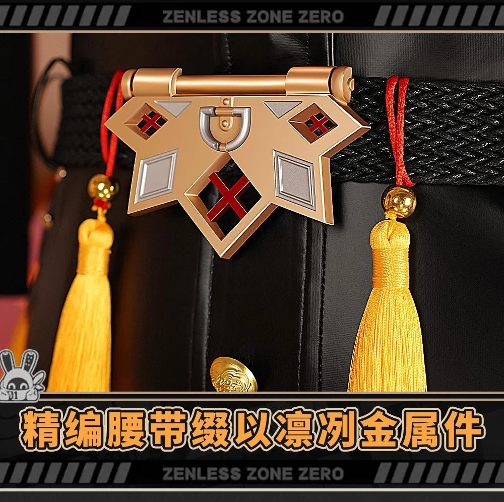 Zenless Zone Zero Yixuan Cosplay Costume Yunyue Mountain Uniform Halloween Carnival Party Christmas Play Role Clothes Clothing