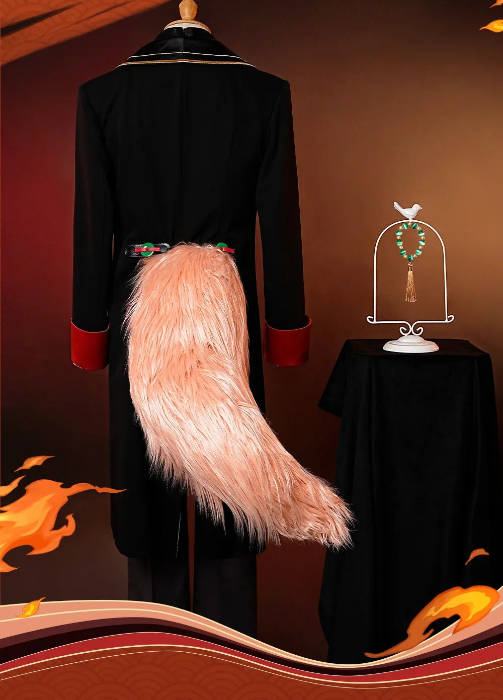 IN STOCK Honkai: Star Rail Jiaoqiu Cosplay Costume Uniform Halloween Carnival Party Christmas Play Role Clothes Clothing