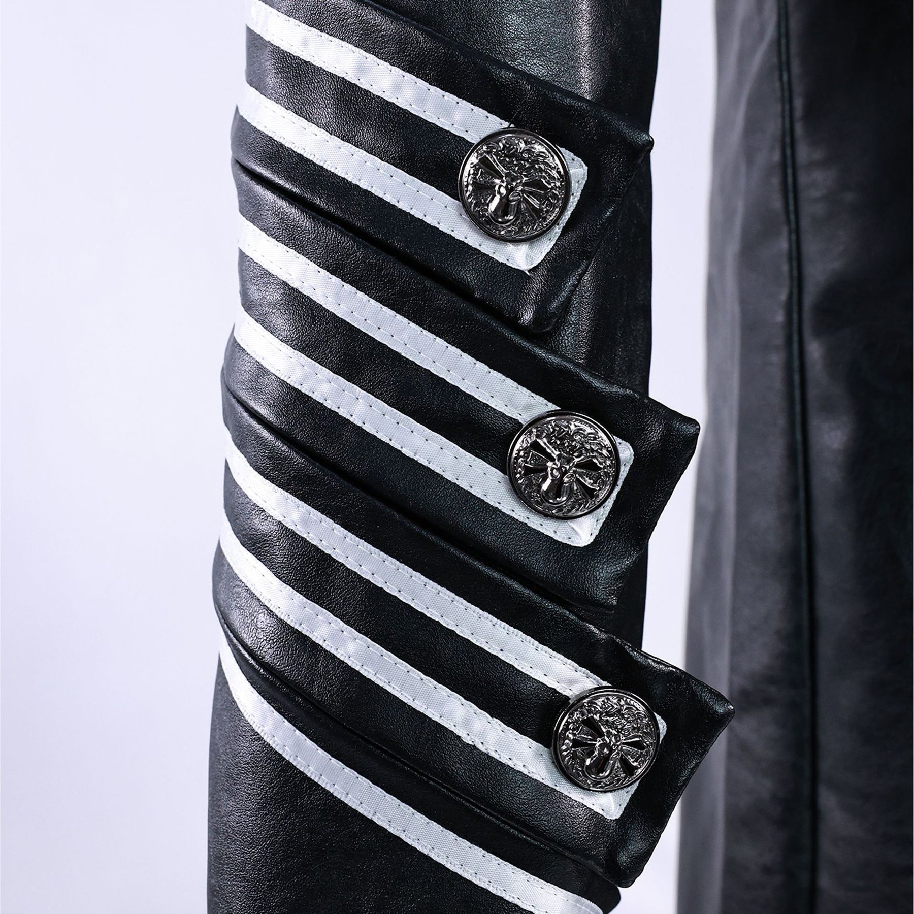 Hot Game DMC5 Cosplay Vergil Costume Nelo Complete Outfit Halloween Carnival Men Suit Jacket Vest Costume