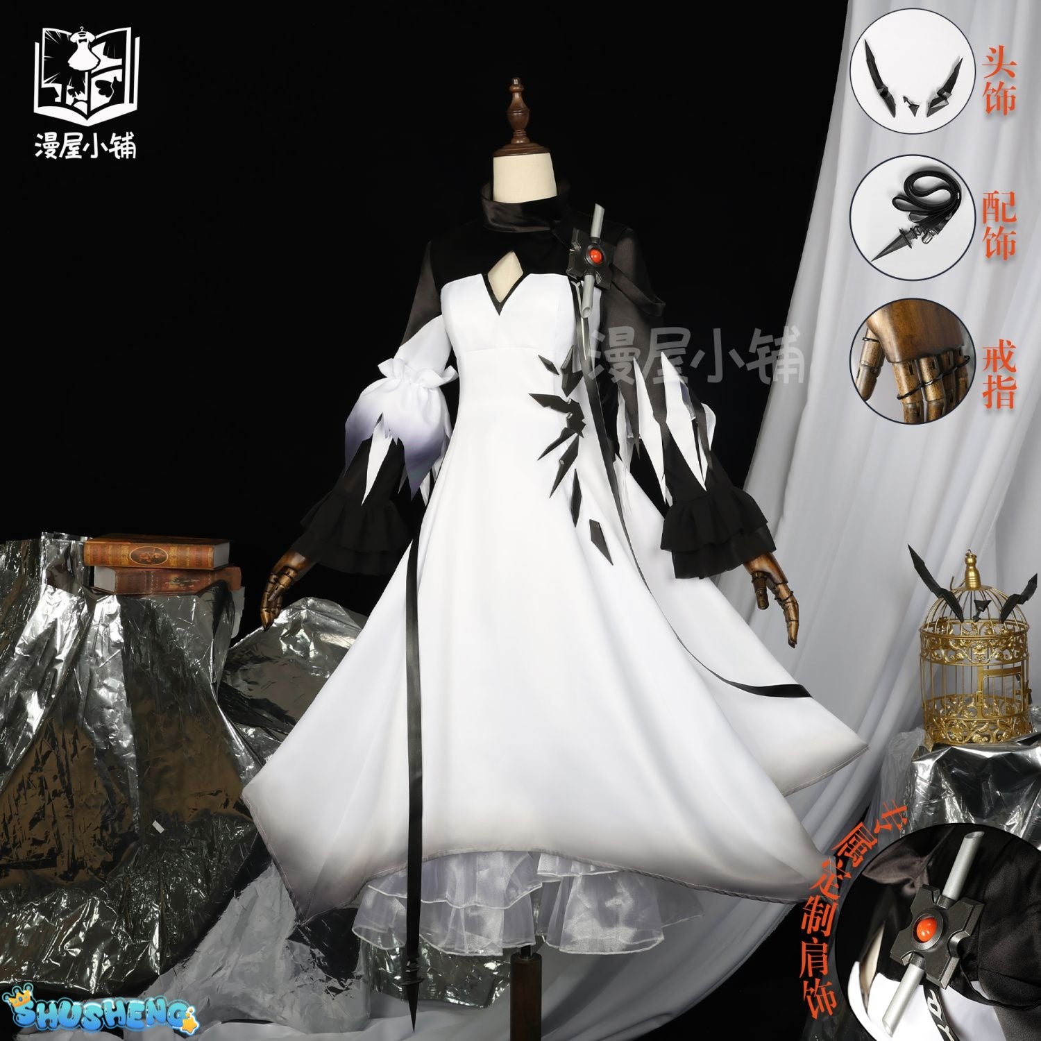Arknights Theresa Civilight Eterna Women Cosplay Costume Cos Game Anime Party Uniform Hallowen Play Role Clothes Clothing