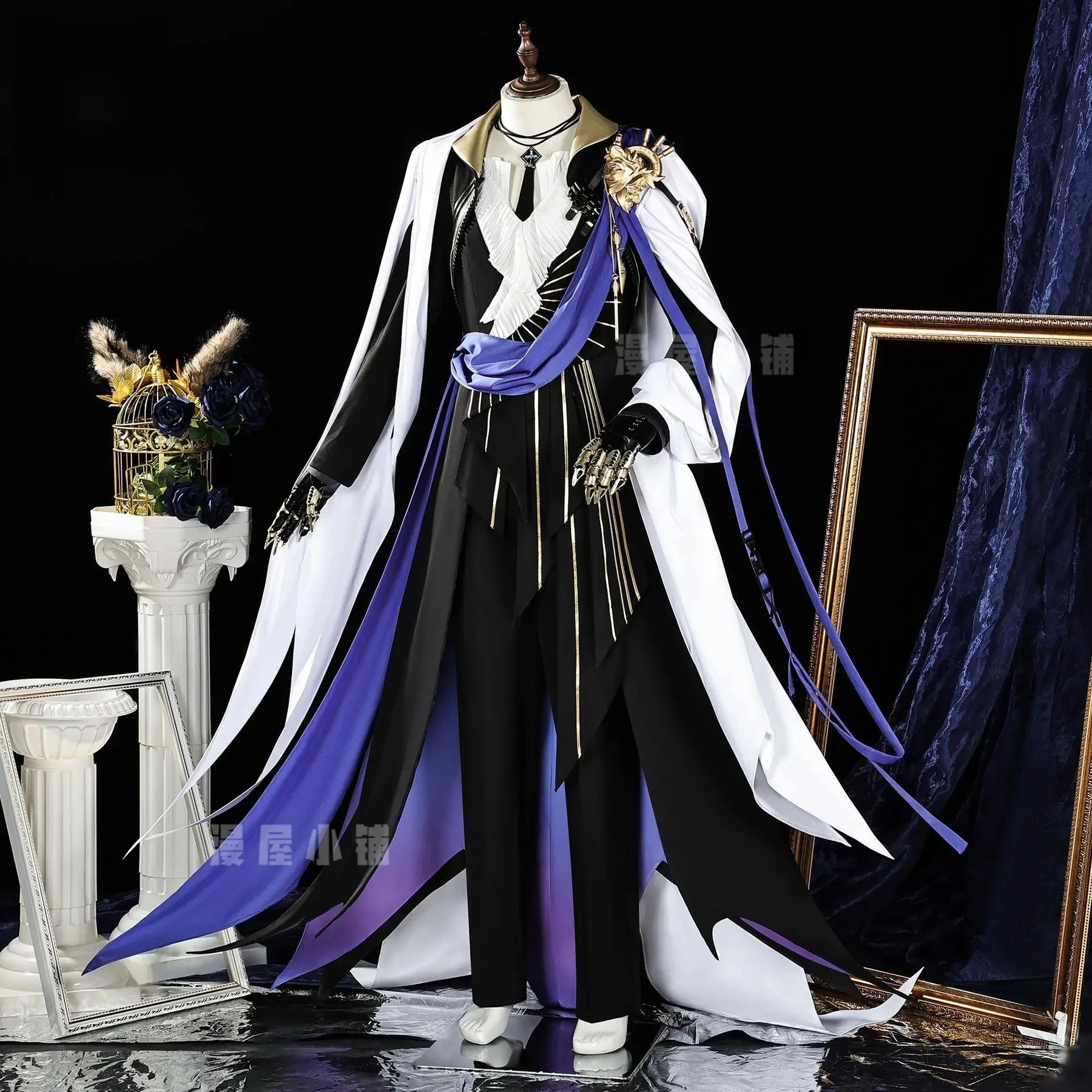 Arknights Phantom Dionysus Cosplay Costume Uniform Halloween Carnival Party Christmas Play Role Clothes Clothing for Men
