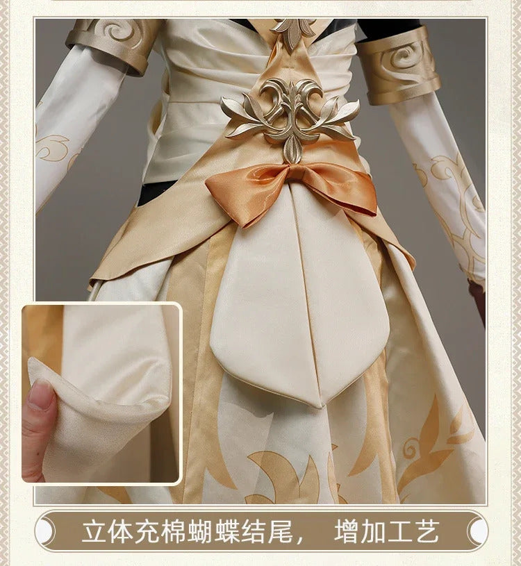 Honkai Star Rail Aglaea Cosplay Costume Uniform Halloween Carnival Party Christmas Play Role Clothes Clothing for Women