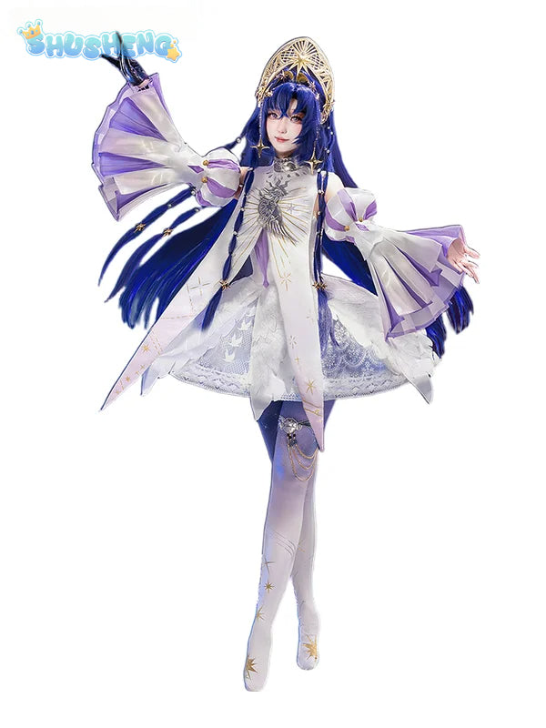 Shusheng-R Reverse:1999 Voyager Women Gown Cosplay Costume Cos Game Anime Party Uniform Hallowen Play Role Clothes Clothing