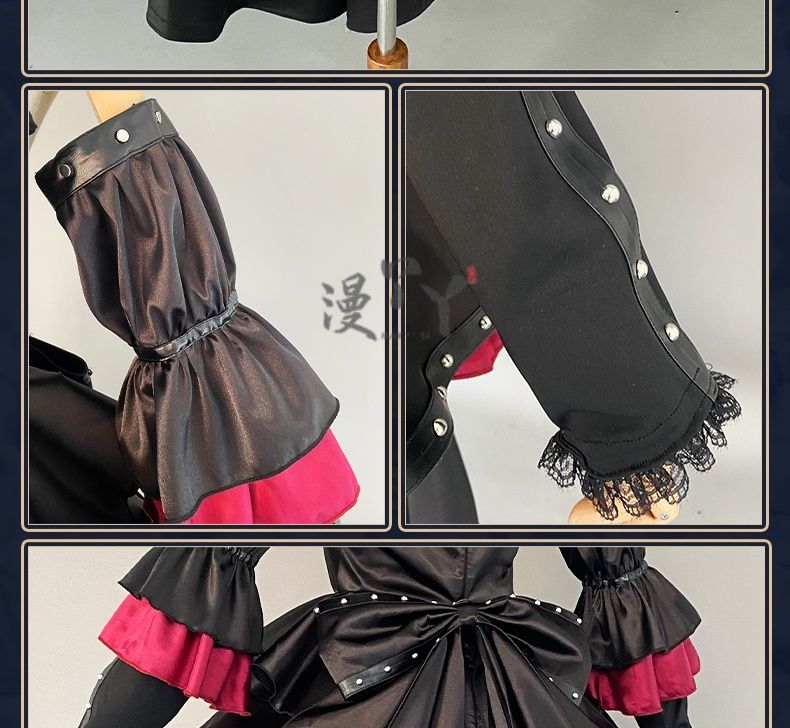 Game Dead and Bloomed in the Mansion Devil Cosplay Costume Lolita Dress Halloween Carnival Uniform Anime Clothing Party Suit