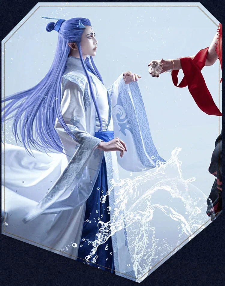 Aobing Cosplay Anime Ne Zha 2 Costume Fashion Lovely Uniforms Outfit Full Set Halloween Party Role Play Clothing S-XL