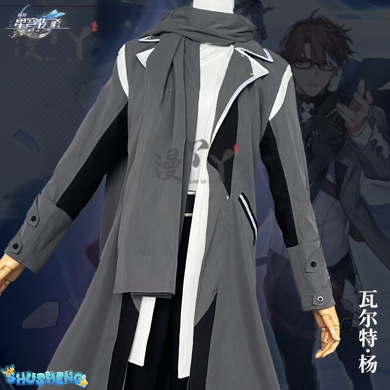 Welt Cosplay Honkai Star Rail Game Costume Uniform Anime in The Name of The World Welt Yang Halloween Christmas Party Outfits