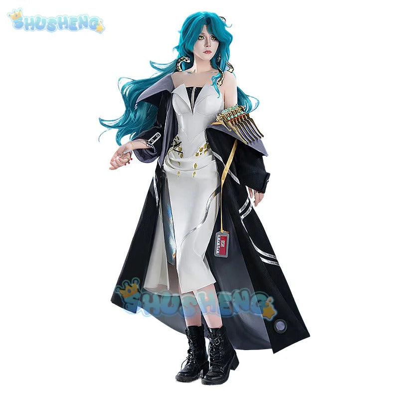Reverse:1999 Hissabeth Cosplay Costume Uniform Halloween Carnival Party Christmas Play Role Clothes Clothing for Women