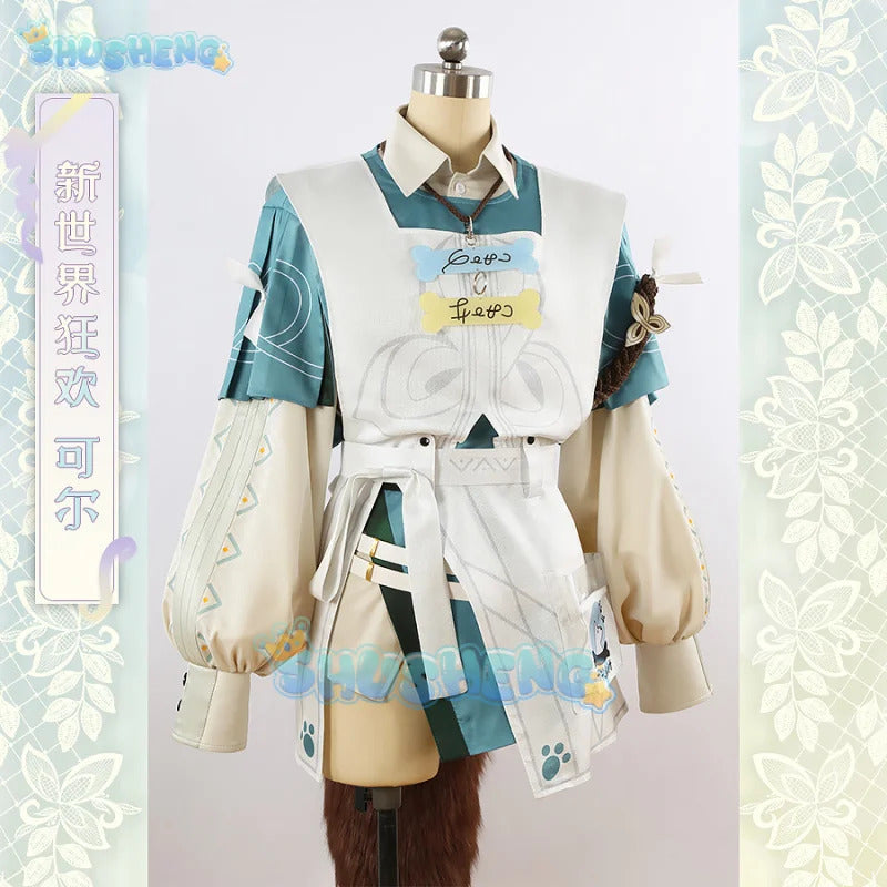 Nu: Carnival Garu Nurse Cosplay Costume Uniform Halloween Carnival Party Christmas Play Role Clothes Clothing Shusheng