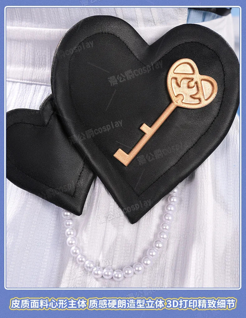 LoveLive μ's X GIGO Full Set Cosplay Concert Costume Maid Uniform Halloween Carnival Party Christmas Play Role Clothing