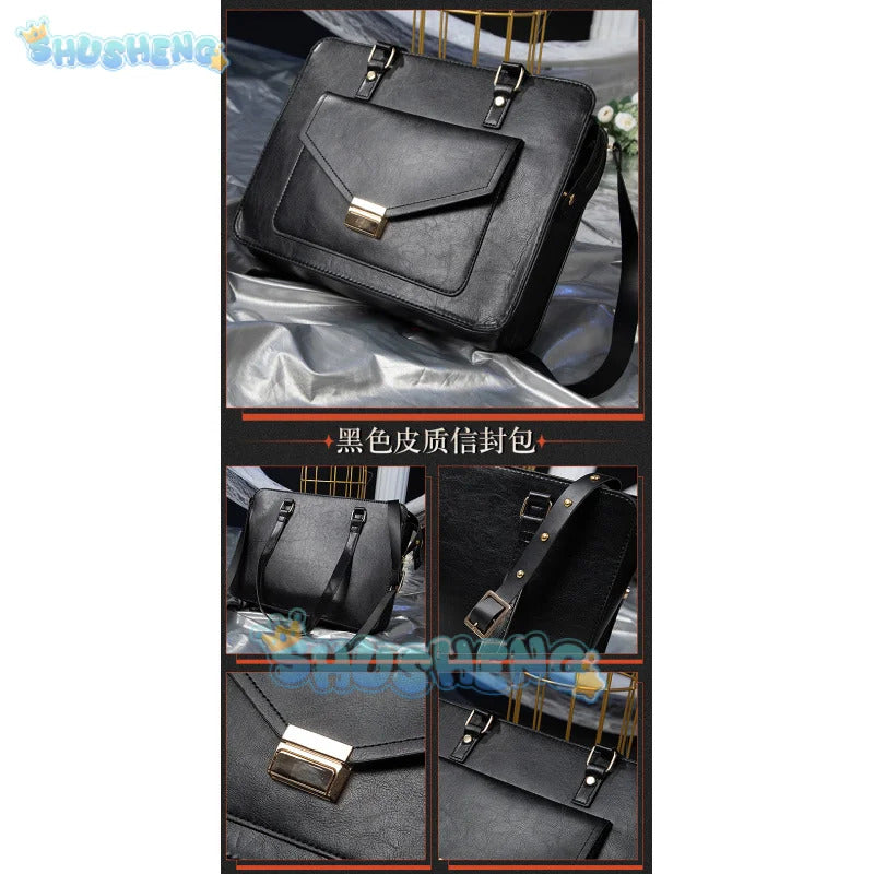 Reverse:1999 Windsong Cosplay Costume Coat shirt tie belt gloves necklace Halloween party Handsome man Woman uniform Full Set