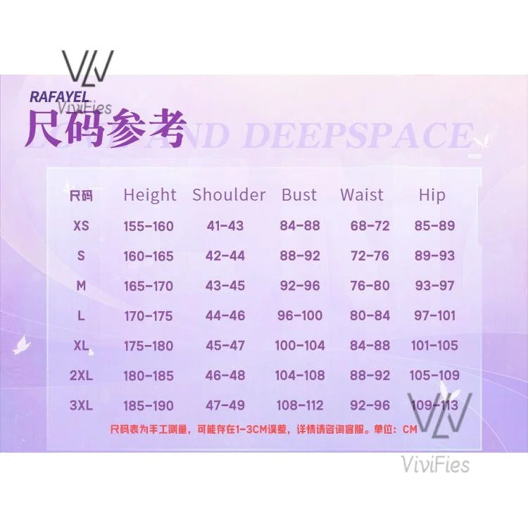 Love and Deepspace Cosplay Rafayel Costume Abysswalker Uniform Halloween Party Women Men