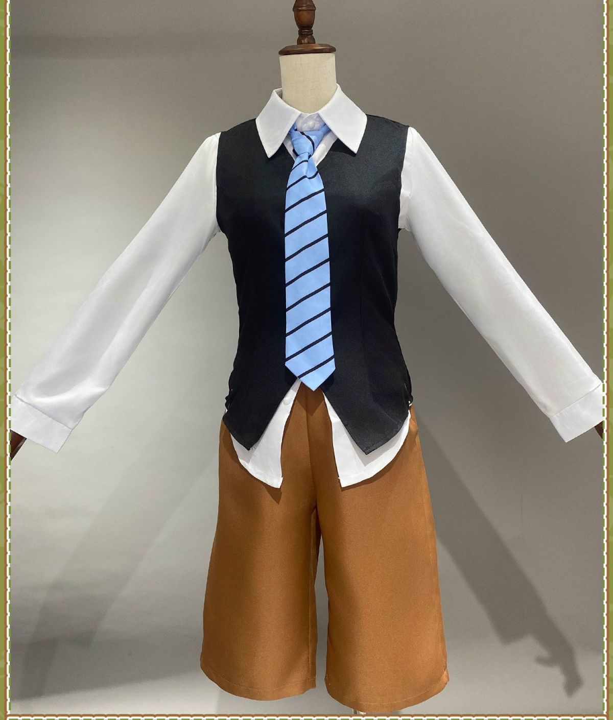Anime Bungo Stray Dogs Edogawa Rampo Cosplay Costume Halloween Unisex Uniform Detective Suit Party Colthing