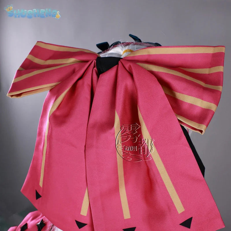 Game Wuthering Waves Carlotta Montelli Cosplay Costume Halloween Carnival Dress Wig Shoes Prop Set Sweet Lolita Woman Uniform