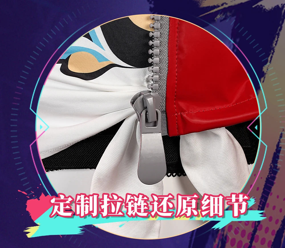 Rappa Cosplay Costume Honkai Star Rail Uniform Hat Jacket Shorts Galaxy Ranger Props Halloween Party Women Accessory Shusheng