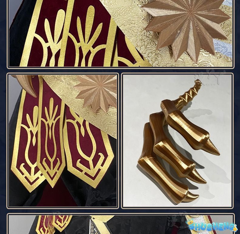 Identity V Frederick Kreiburg Cosplay Costume Composer Dragon Hunter Uniform Suit Halloween Costumes