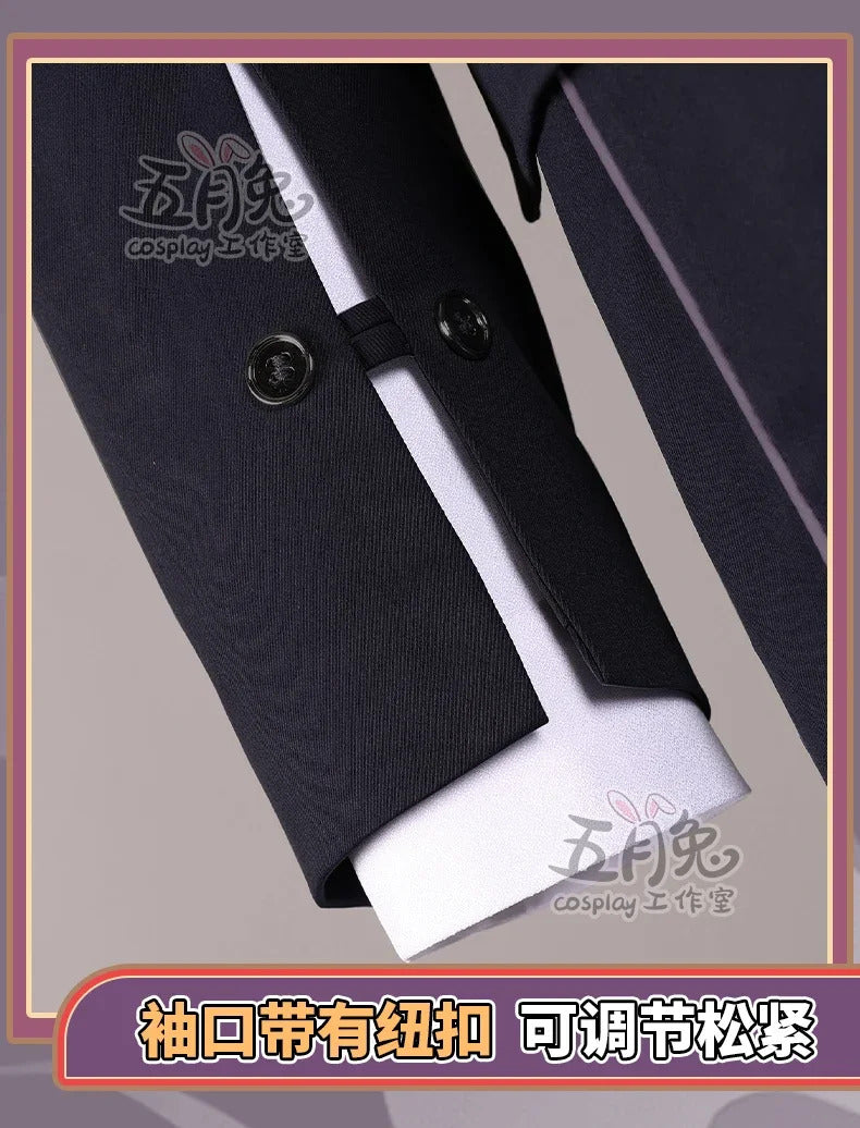 Love and Deepspace Xavier Cosplay Costume Edge of Intelligence Uniform Halloween Party Christmas Play Role Clothes Women Men
