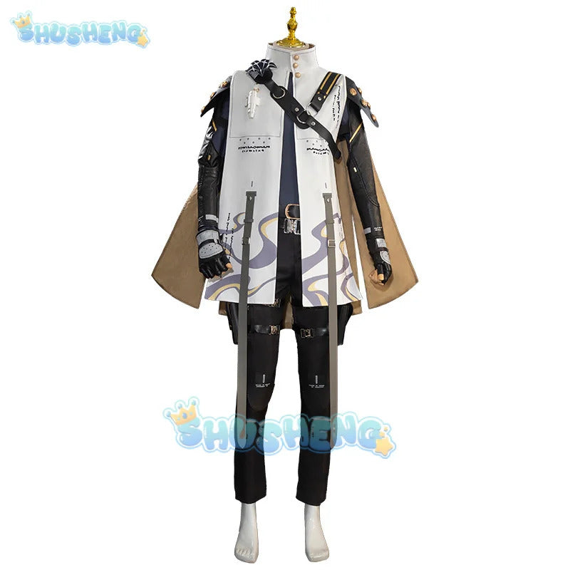 Wuthering Waves Aalto Intelligence Merchant Cosplay Costume Cos Game Anime Party Uniform Hallowen Play Role Clothes Clothing