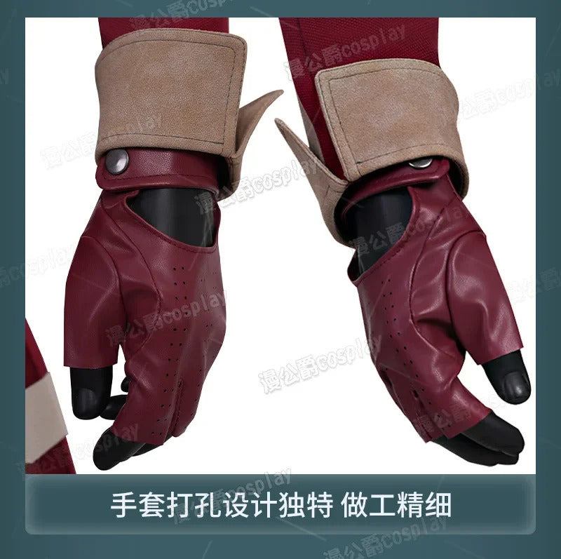Movie Thunderbolts Red Guardian Cosplay Costume Uniform Halloween Carnival Party Christmas Play Role Clothes Clothing for Men