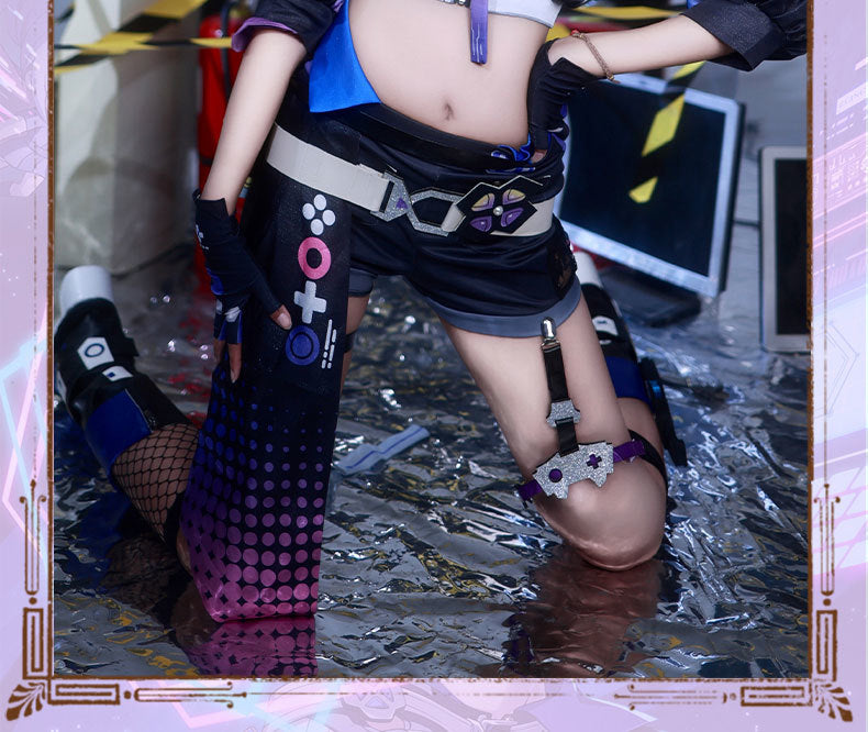 Silver Wolf Cosplay Costume Honkai Star Rail Carnival Uniform Anime Halloween Costumes Women Game