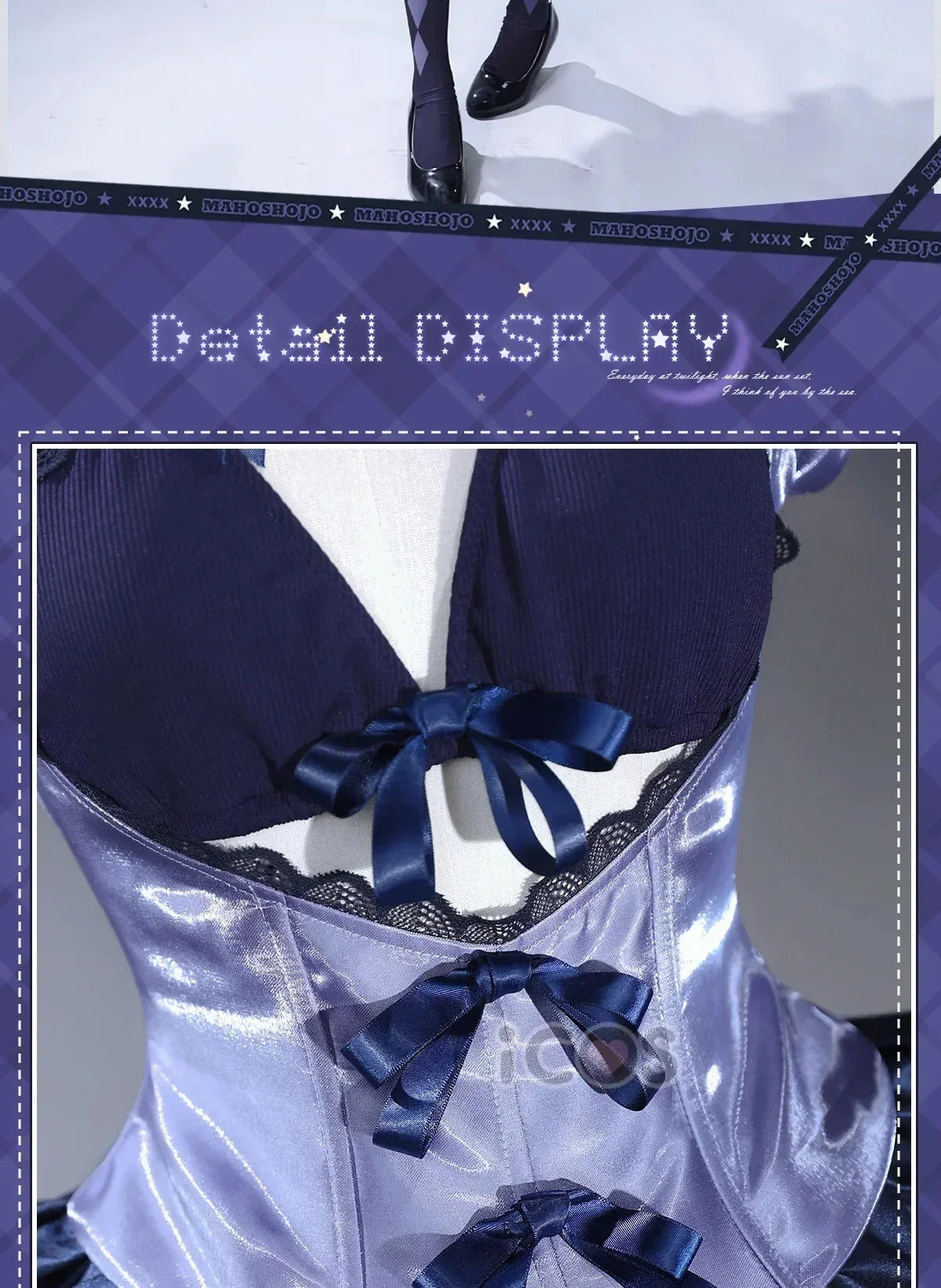 Kagari Hibana The Magical Girl and the Evil Lieutenant Used to Be Archenemies Cosplay Costume Halloween Woman Sweet Lolita Set