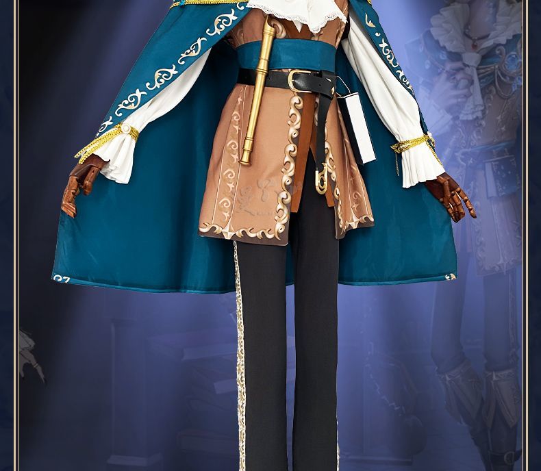 Game Identity Ⅴ Luchino Diruse Professor Cosplay Costume Poet New Skin Fashionable Uniform Man Halloween Party Suit