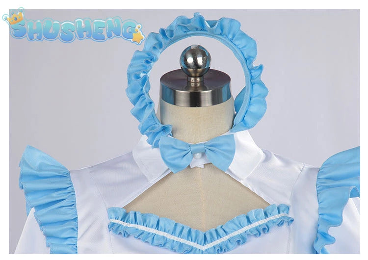 Anime Roshidere Alya Alisa Mikhailovna Kujou Cosplay Maid Costume Wig Yuki Suou Dress Maid Skirt Ayano Kimishima Halloween Women