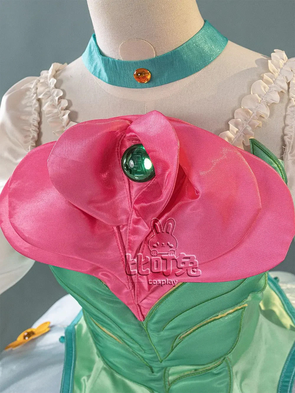 Anime MIRAI DAYS Ha-chan Cure Felice Cosplay Costume Lolita dress accessories props wigs sweet Halloween woman ha-chan uniform