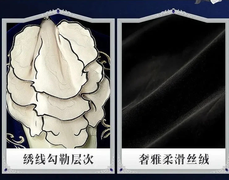 Anime Black Butler Ciel Phantomhive Gown Cosplay Costume Party Carnival Gorgeous Dress Accessories Prop Fashion Men Women Set