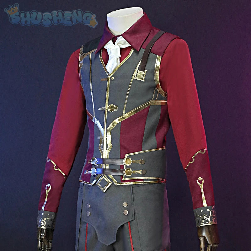 IN STOCK Silco Arcane Cosplay Arcane:League of Legends Silco costume Carnival Party Men Women Uniform Accessories Prop Set